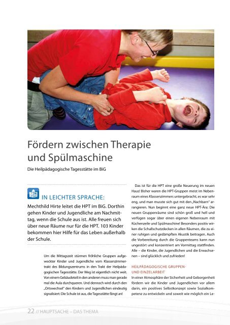 2013 Januar / Lebenshilfe Freising / Tausendfüßler-Magazin