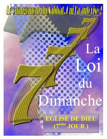 LA LOI DU DIMANCHE