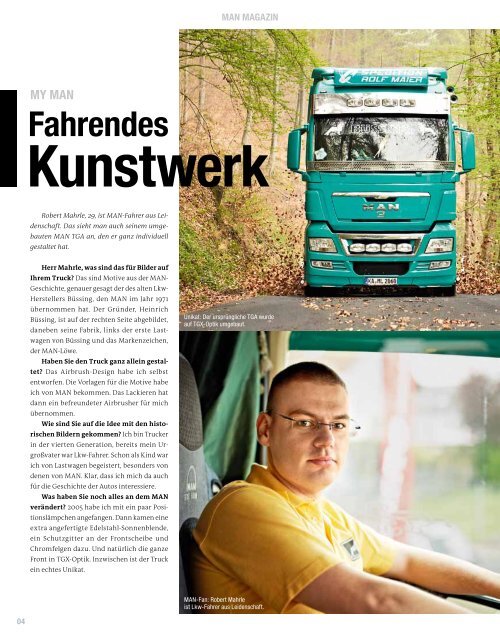 MANmagazin Ausgabe Truck 2/2014