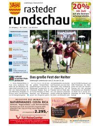 rasteder rundschau Ausgabe Juli 2014