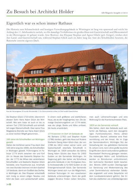 Alb Magazin - Ausgabe Kispel Lauter 2/2014