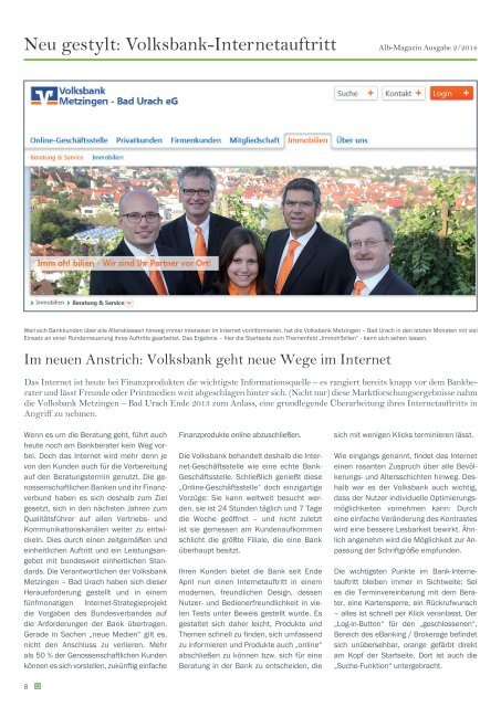 Alb Magazin - Ausgabe Kispel Lauter 2/2014