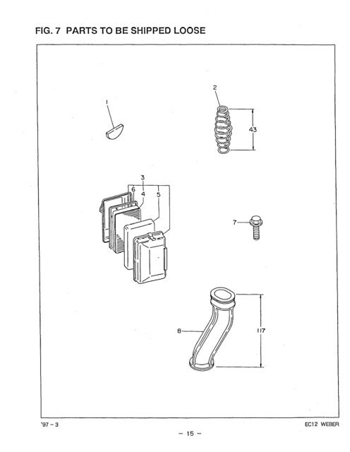 EC12 (Weber) - Small Engine Discount