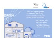 Zertifizierungsprogramm Smart Home & Building