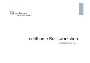 net4home - SmartHome 2011 - SmartHome Initiative Deutschland