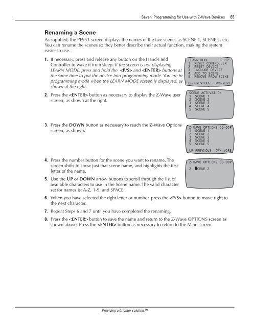 Owner's Manual - Smarthome