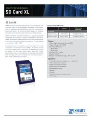 SD Card XL Product Overview - Smart Modular Technologies, Inc.