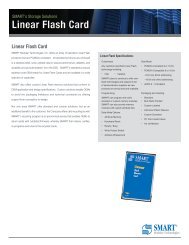 Linear Flash Card - Smart Modular Technologies, Inc.