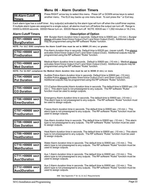 INSTALLATION MANUAL - Smarthome