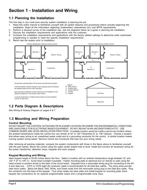 INSTALLATION MANUAL - Smarthome