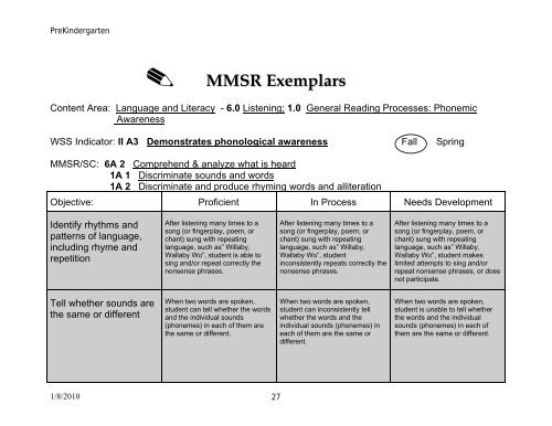 Maryland Model for School Readiness (MMSR ... - mdk12