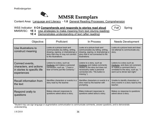 Maryland Model for School Readiness (MMSR ... - mdk12