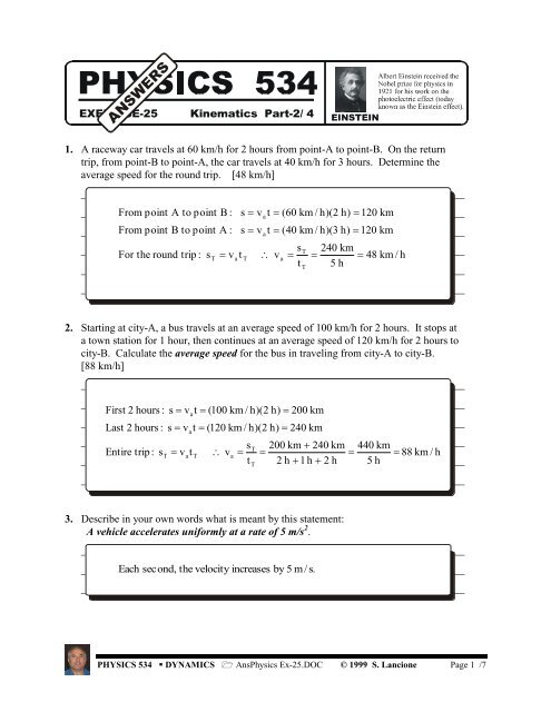 Physics 534