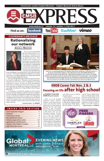 emsb career exploration program - English Montreal School Board