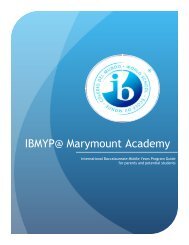 IBMYP Booklet - English Montreal School Board