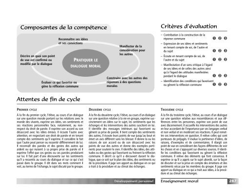 Programme de formation de l'Ã©cole quÃ©bÃ©coise - Version approuvÃ©e