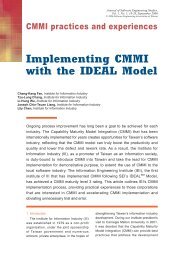 Implementing CMMI with the IDEAL Model