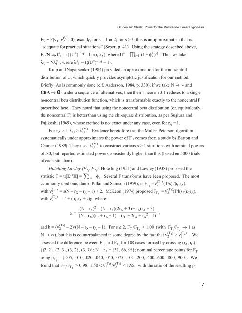 Pragmatic, Unifying Algorithm Gives Power Probabilities for ...