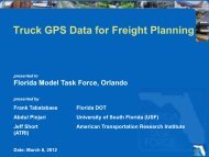 Truck GPS Data Research by Abdul Pinjari - FSUTMSOnline