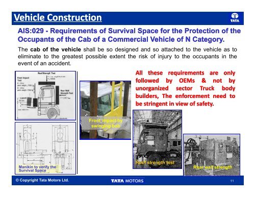 Mr P. K. Banerjee Tata Motors, India - Road Safety in India|NGO on ...