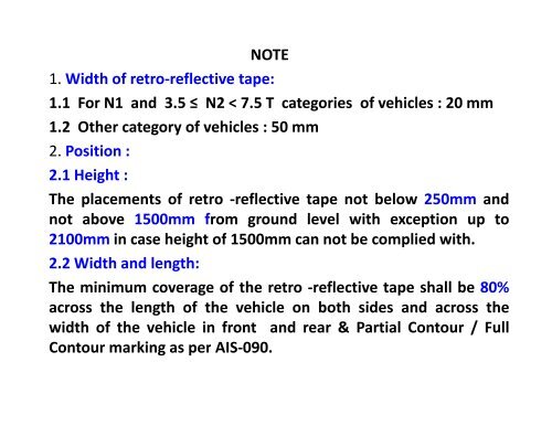 Mr. Balraj Bhanot Former Director ARAI, India - Road Safety in India ...