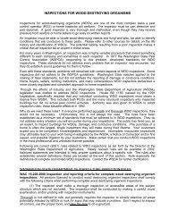 Wood Destroying Insect Inspection Report - HUD