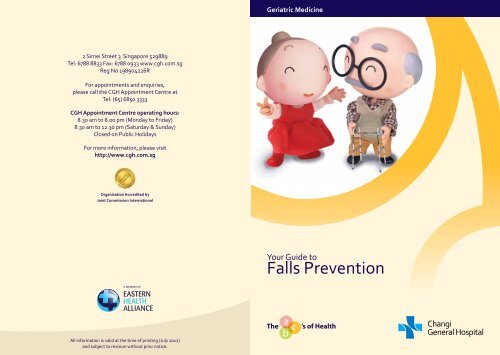 Fall Prevention Brochure - Changi General Hospital