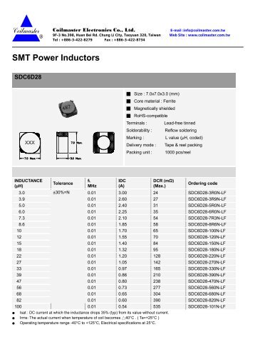 SMT Power Inductors