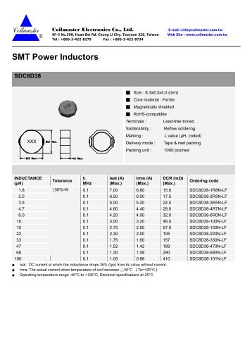 SMT Power Inductors