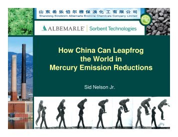 How China Can Leapfrog the World in Mercury Emission Reductions