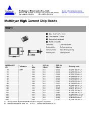 Multilayer High Current Chip Beads