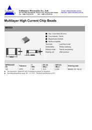 Multilayer High Current Chip Beads