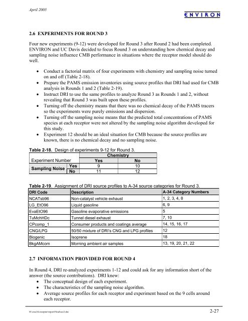 CRC Report No. A-34 - Coordinating Research Council