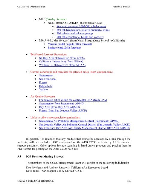 Central California Ozone Study (CCOS) - Desert Research Institute