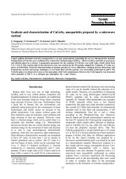 Synthesis and characterization of CuGaSe2 nanoparticles prepared ...