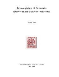 Isomorphism of Schwartz spaces under Fourier transform