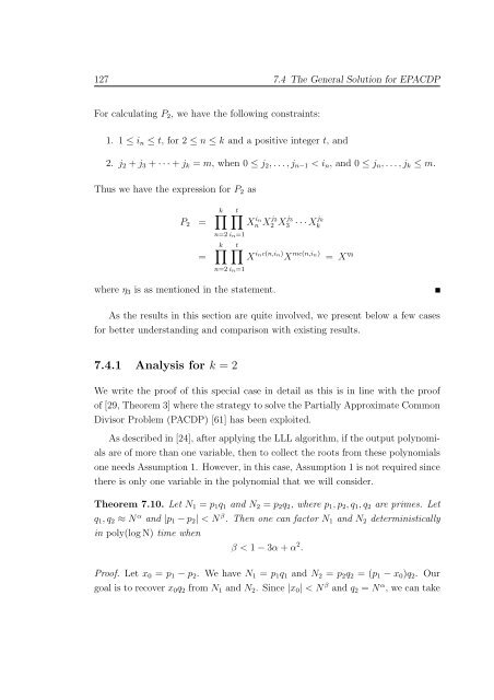 Cryptanalysis of RSA Factorization - Library(ISI Kolkata) - Indian ...