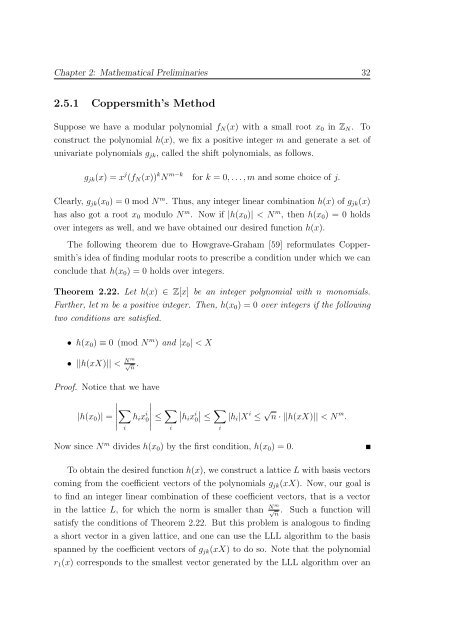 Cryptanalysis of RSA Factorization - Library(ISI Kolkata) - Indian ...