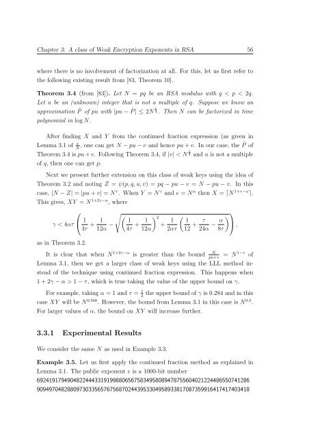 Cryptanalysis of RSA Factorization - Library(ISI Kolkata) - Indian ...