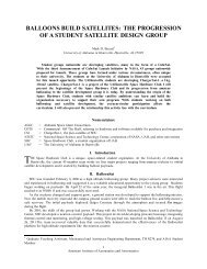 Manuscript - Space Hardware Club - University of Alabama in ...