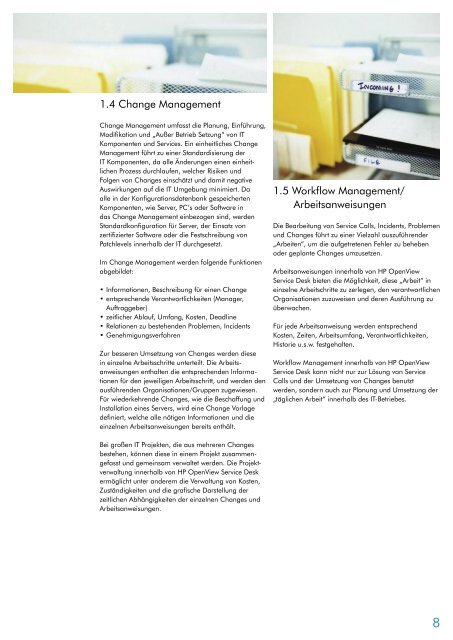 HP OpenView Service Desk - eSell GmbH