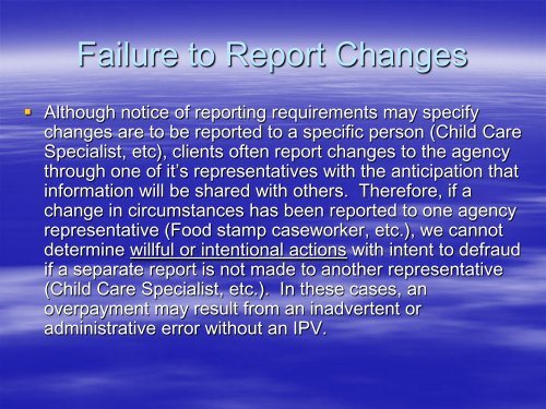 Overview of Overpayment and Fraud - Arkansas Department of ...