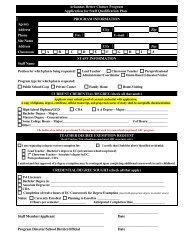 Staff Qualification Plan Application - Arkansas Department of Human ...