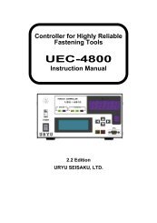 UEC-4800 Instruction Manual - Aimco-solutions.com