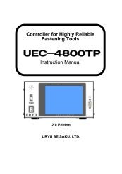 UEC-4800TP Instruction Manual - Aimco-solutions.com