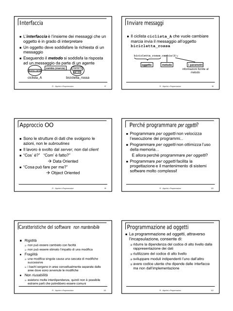 Fondamenti di Informatica - Università degli studi di Parma