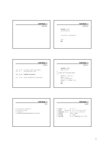 fortran 77 fortran 77 fortran 77 fortran 77 fortran 77 fortran 77