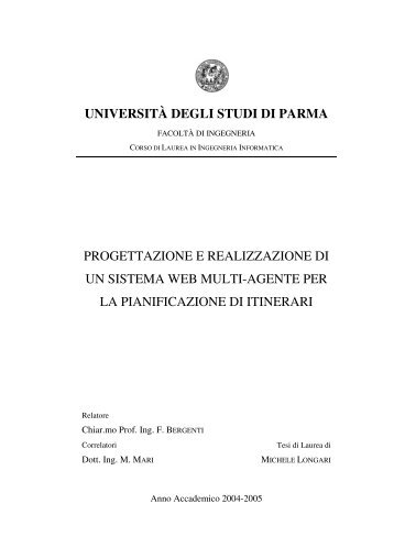 stralcio della tesi - Università degli studi di Parma