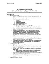 ECGA SWOT ANALYSIS