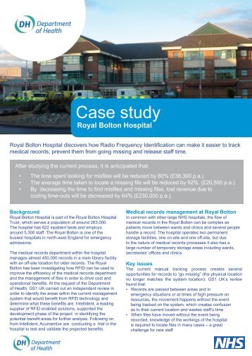 Royal Bolton Hospital case study.pdf - GS1 UK